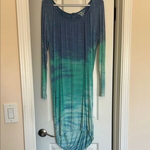 Hard Tail Blue and Green Dress made in USA